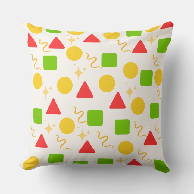 Cojín Decorativo Shape Explorer Kids Pillow (Anverso)