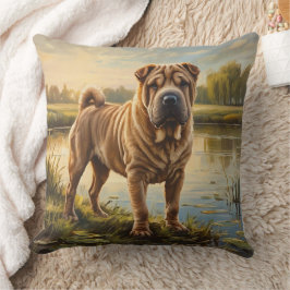 Cojín Decorativo Shar Pei