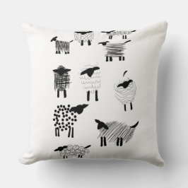 Cojín Decorativo Sheep doodles