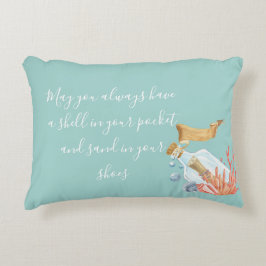 Cojín Decorativo Shell En Su Tema De Pocket Beach