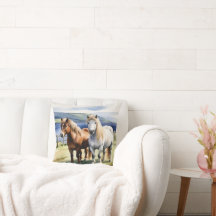 Shetland Ponies Animales Naturaleza Equine Waterco