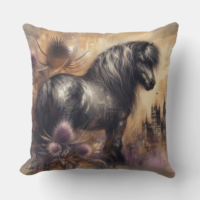 Cojín Decorativo Shetland Pony Cushion (Anverso)