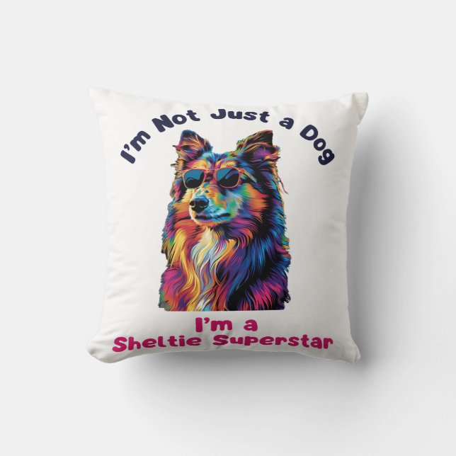 Cojín Decorativo Shetland Sheepdog (Anverso)