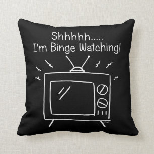 Cojín Decorativo Shhh soy Binge Watching