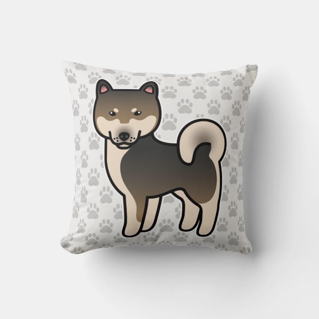 Cojín Decorativo Shiba Inu Sésamo (Anverso)
