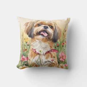Cojín decorativo Shih Tzu
