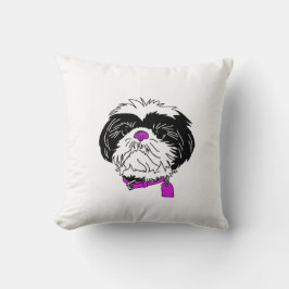 Cojín decorativo Shih Tzu