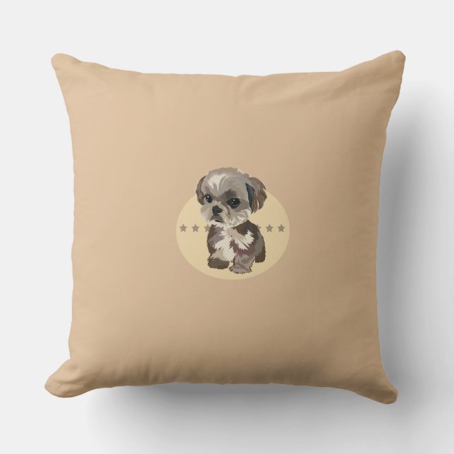 Cojín Decorativo Shih Tzu (Anverso)