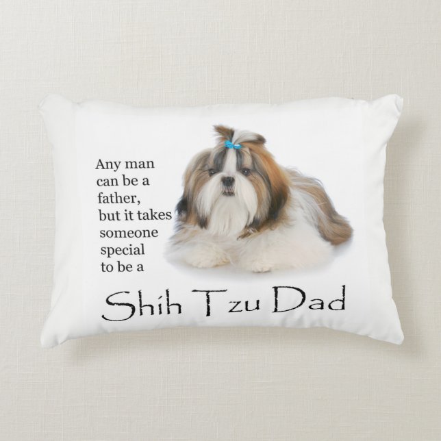 Cojín Decorativo Shih Tzu Dad Pillow (Anverso)