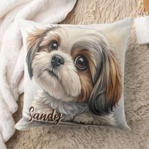 Cojín decorativo Shih Tzu Lover personalizado