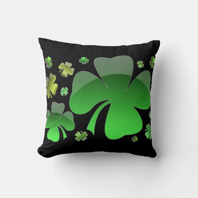 Cojín Decorativo Shiney Shamrock Cushion (Anverso)