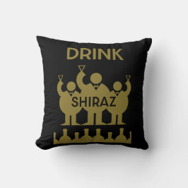 Cojín Decorativo Shiraz Wine Drinkers
