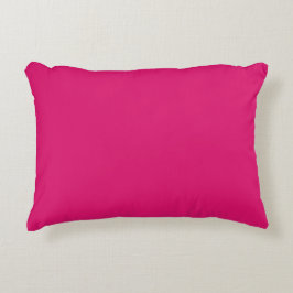 Cojín Decorativo Shocking Pink, Solid, Lovely,Simple,Modern