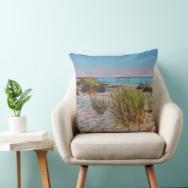 Cojín Decorativo Shore Beach Pastel Art