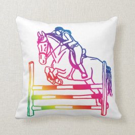 Cojín Decorativo showjumper del arco iris