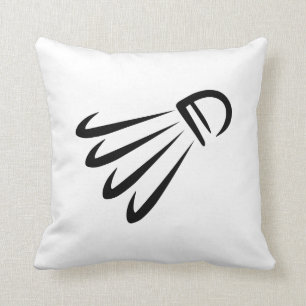 Cojín Decorativo Shuttlecock del bádminton
