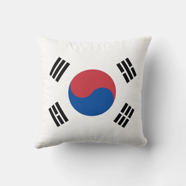 Cojín Decorativo Si amas Corea, Taegeukgi (Reverso)