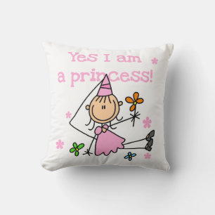 Cojín Decorativo Sí, soy una princesa