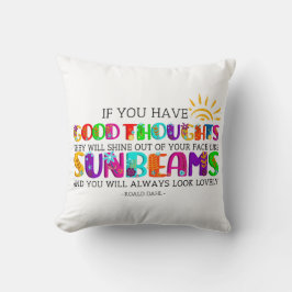 Cojín Decorativo Si Tienes Buenas Ideas, Se Iluminarán