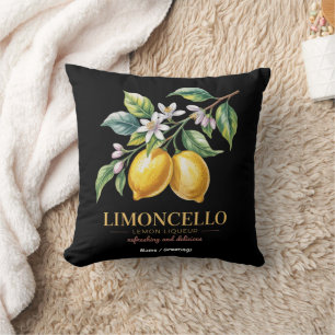 Cojín Decorativo Sicilia Italia Orgullosos limones italianos fresco