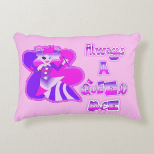 Cojín Decorativo Siempre bebe reina bebe rosa