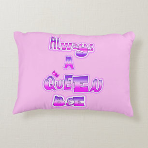 Cojín Decorativo Siempre bebe reina bebe rosa