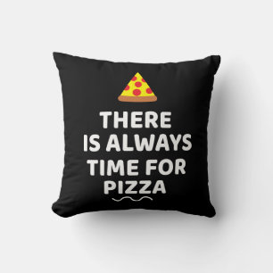 Cojín Decorativo Siempre hay tiempo para la pizza