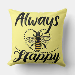 Cojín Decorativo siempre ser feliz