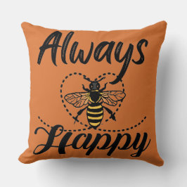 Cojín Decorativo siempre ser feliz
