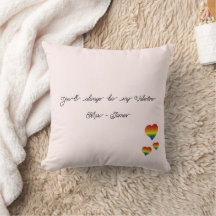 Siempre Serás Mi San Valentín Bandera LGBT Corazon