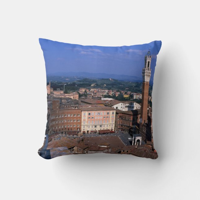 Cojín Decorativo Siena Toscana Italia (Anverso)