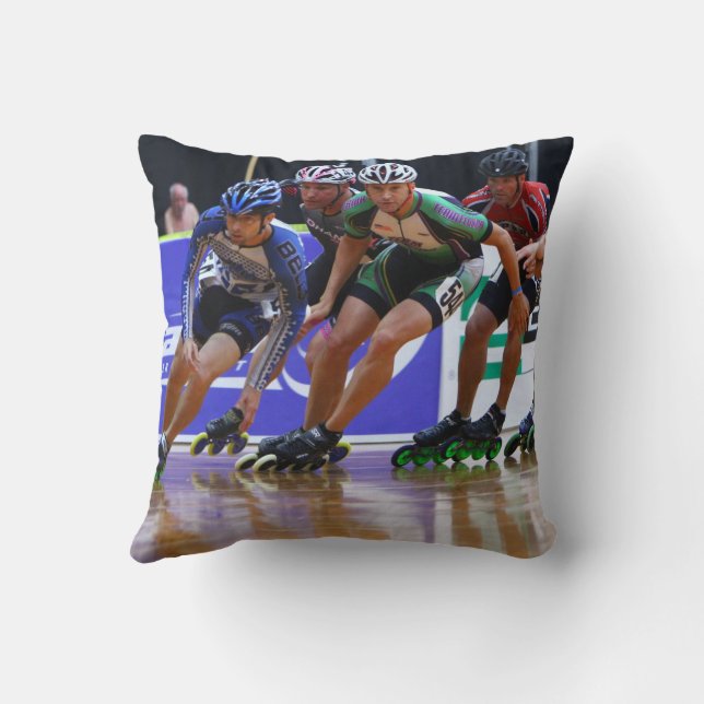 Cojín Decorativo Siento la necesidad, la necesidad de velocidad. Co (Reverso)