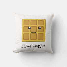 Cojín Decorativo ¡Siento Waffle!