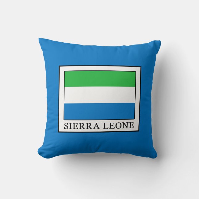 Cojín Decorativo Sierra Leona (Anverso)