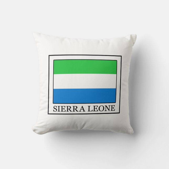 Cojín Decorativo Sierra Leona (Anverso)