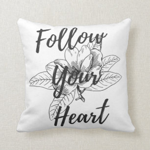 Cojín Decorativo Siga su corazón