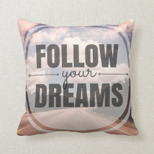 Cojín Decorativo Siga sus sueños