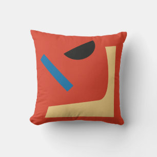 Cojín Decorativo Siglo Medio Resumen Moderno Geométrico Multicolor