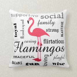 Cojín Decorativo Significado Flamingo