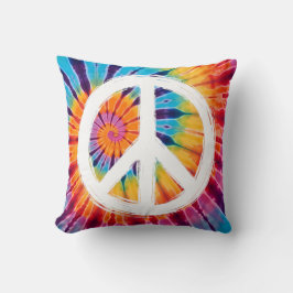 Cojín Decorativo Signo de paz de tinte