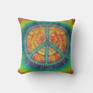 Cojín Decorativo Signo de paz Guay Tie Dye American MoJo Pillow