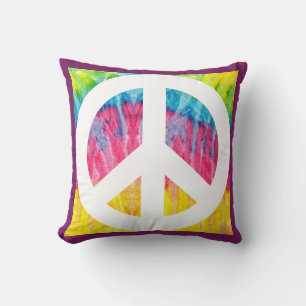 Cojín Decorativo Signo de paz hippy Cushion