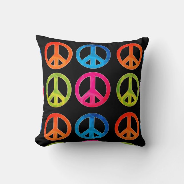 Cojín Decorativo Signo de paz Pillow (Anverso)