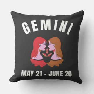 Cojín Decorativo signo zodiacal de Géminis