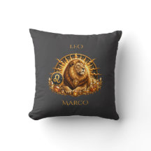 Signo Zodiacal Leo Personalizado