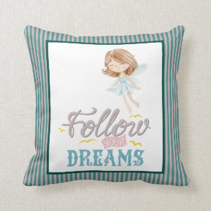 Cojín Decorativo Sigue a tu hada de sueños