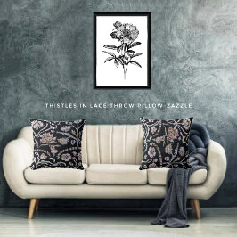 Cojín Decorativo Silbones en encaje