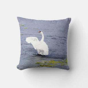 Cojín Decorativo Silenciar las alas de los cisnes