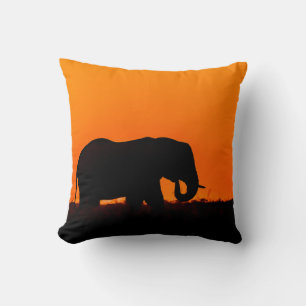 Cojín Decorativo Silhouette elefante
