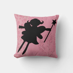 Cojín Decorativo Silhouette Fairy Princess Pillow
